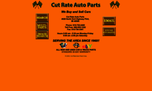 Cutrateautoparts.net thumbnail