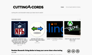 Cuttingcords.com thumbnail