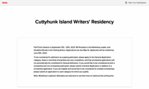 Cuttyhunkislandwritersresidency.submittable.com thumbnail