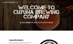 Cuyunabrewing.com thumbnail