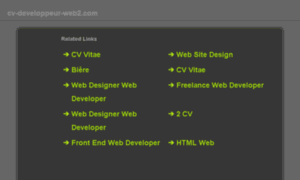 Cv-developpeur-web2.com thumbnail