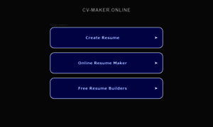 Cv-maker.online thumbnail