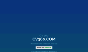 Cv360.com thumbnail