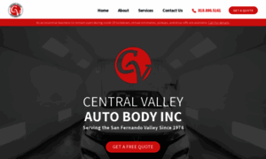 Cvautobody.com thumbnail