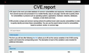 Cve.report thumbnail