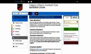 Cvfc.powerupsports.com thumbnail