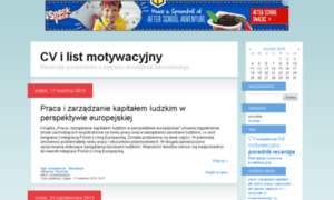 Cvlistmotywacyjny.blox.pl thumbnail