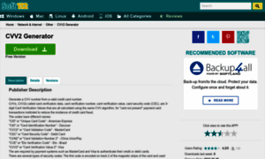 Cvv2-generator.soft112.com thumbnail