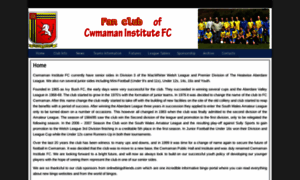 Cwmamaninstitutefc.co.uk thumbnail