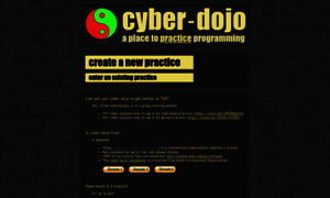 Cyber-dojo.org thumbnail