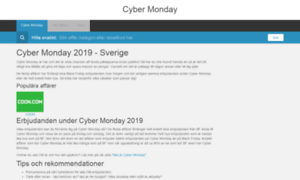 Cyber-monday.se thumbnail