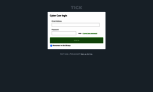 Cybercare.tickspot.com thumbnail
