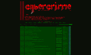 Cybercrime-tracker.net thumbnail