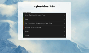 Cyberdefend.info thumbnail