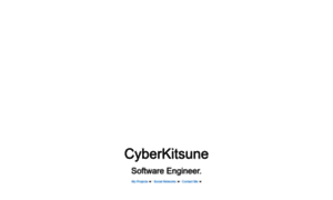 Cyberkitsune.net thumbnail