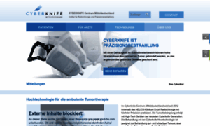 Cyberknife-mitteldeutschland.de thumbnail