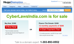 Cyberlawsindia.com thumbnail