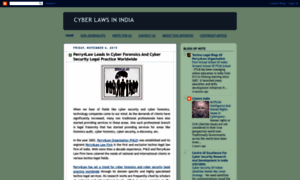 Cyberlawsinindia.blogspot.fr thumbnail