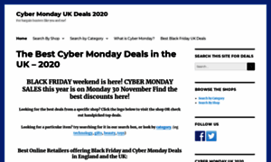 Cybermondayukdeals.co.uk thumbnail