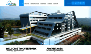 Cyberparkkerala.org thumbnail