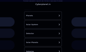 Cyberplanet.in thumbnail