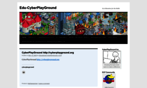 Cyberplayground.wordpress.com thumbnail