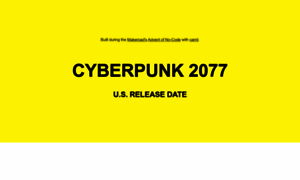 Cyberpunkgame.carrd.co thumbnail