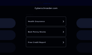 Cyberschroeder.com thumbnail