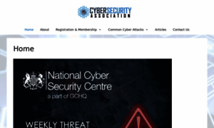 Cybersecurityassociation.co.uk thumbnail