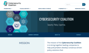 Cybersecuritycoalition.org thumbnail