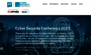 Cybersecurityconference.co.uk thumbnail