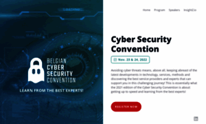 Cybersecurityconvention.be thumbnail