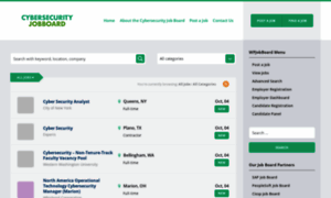 Cybersecurityjobboards.com thumbnail