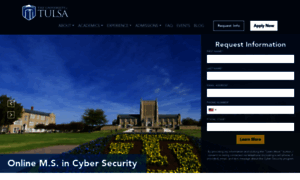 Cybersecurityonline.utulsa.edu thumbnail