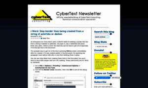 Cybertext.wordpress.com thumbnail