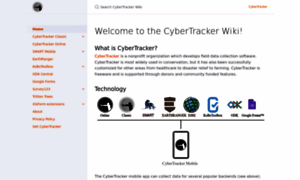 Cybertrackerwiki.org thumbnail