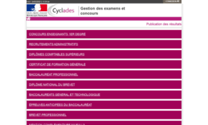 Cyclades.ac-nancy-metz.fr thumbnail