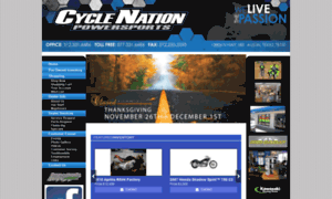 Cyclenationpowersports.com thumbnail