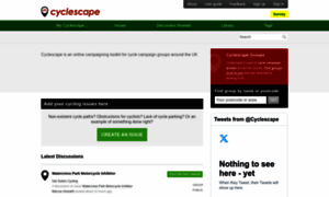 Cyclescape.org thumbnail