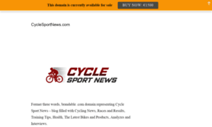 Cyclesportnews.com thumbnail