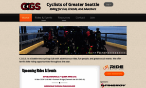 Cyclistsofgreaterseattle.org thumbnail