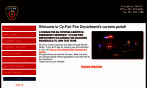 Cyfairvfd-employment.candidatecare.jobs thumbnail