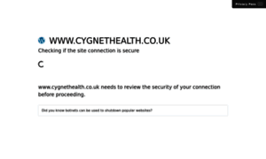 Cygnethealth.co.uk thumbnail