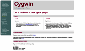 Cygwin.net thumbnail