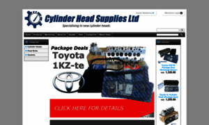 Cylinderheadsupplies.nz thumbnail