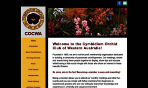 Cymbidiumorchidclubwa.com.au thumbnail