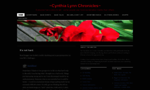 Cynthialynnchronicles.com thumbnail