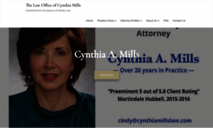 Cynthiamillslaw.com thumbnail