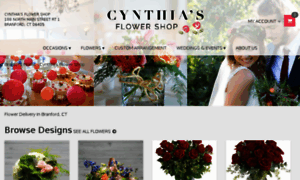 Cynthiasflowershop.com thumbnail