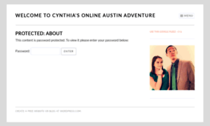 Cynthiasonlineaustinadventure.wordpress.com thumbnail